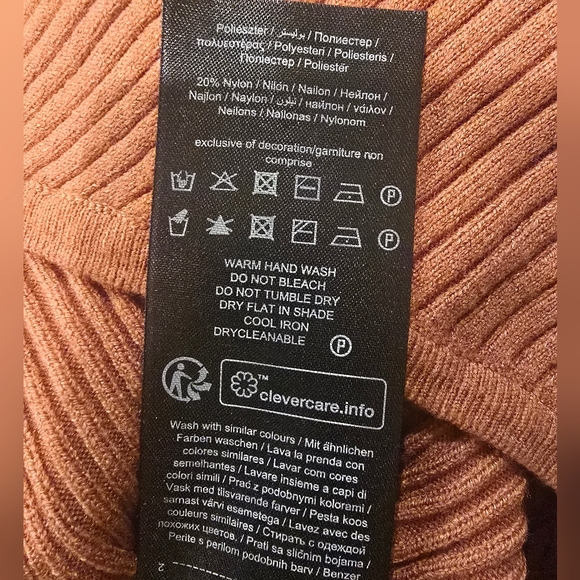 Y.A.S. Ribbed Knit One Shoulder Midi Dress - Picture 8 of 8